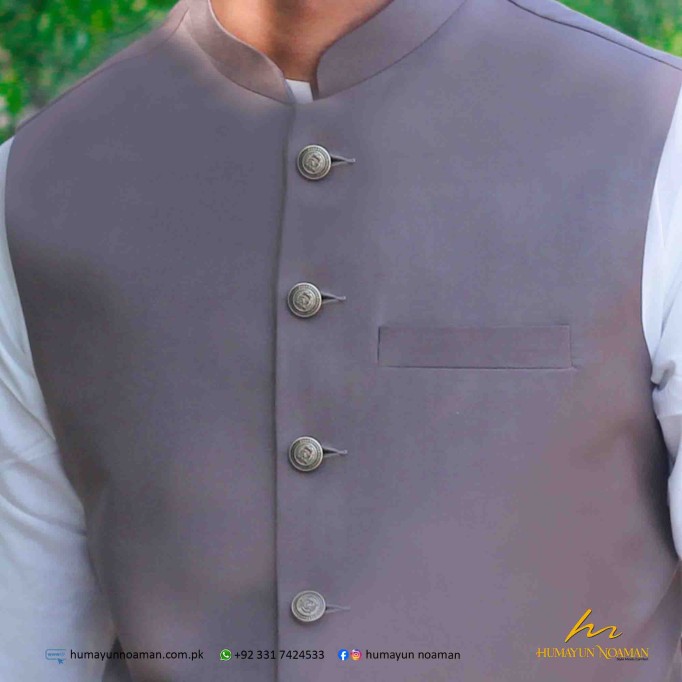 Chocolate Brown Suiting Fabric Waistcoat
